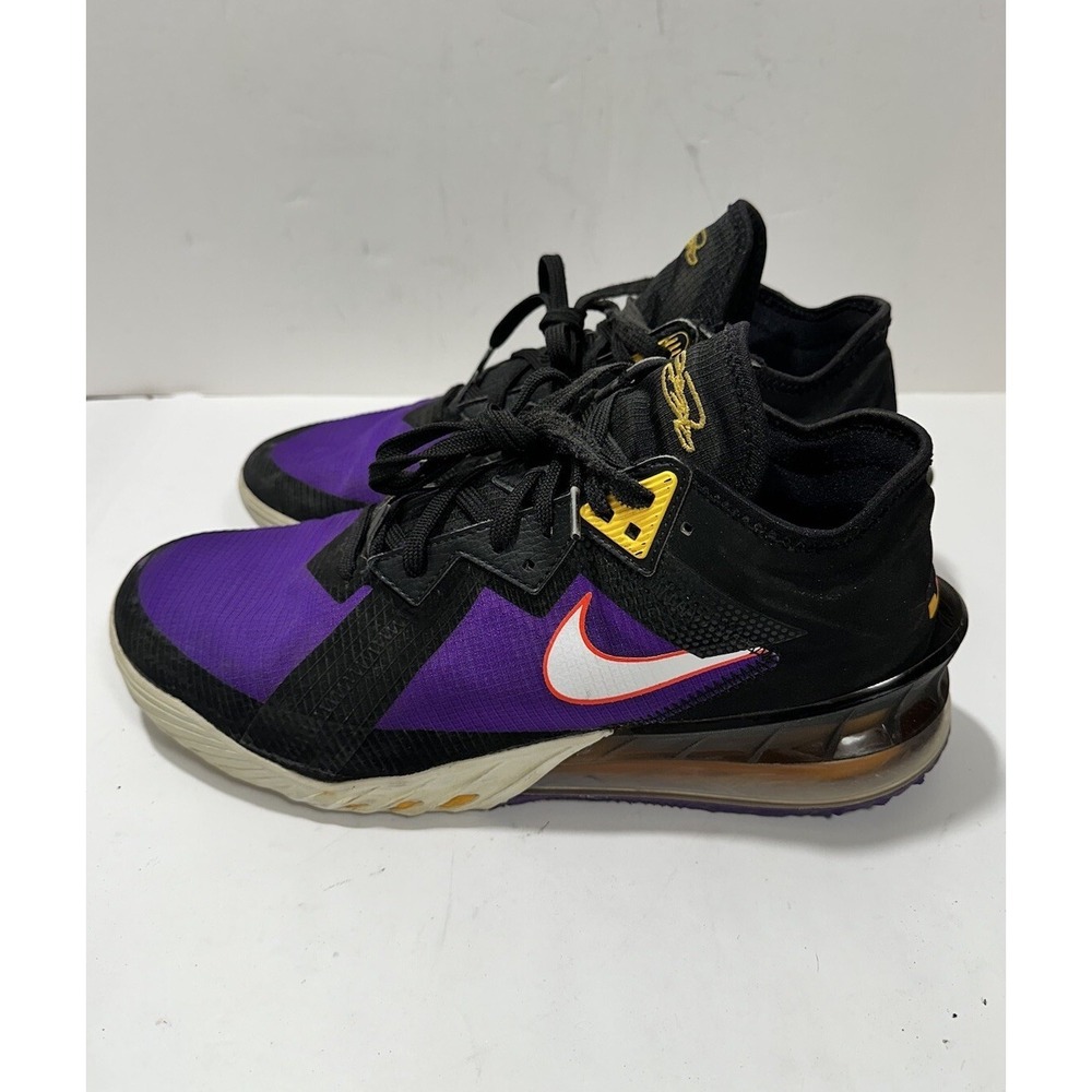 Nike LeBron James XVIII 18 Low Lakers Purple ACG Terra CV7562-003 sz 12 Mens